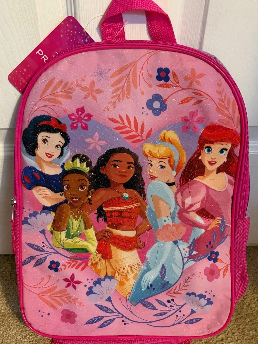 Disney Princesses Kids Full Size Backpack New